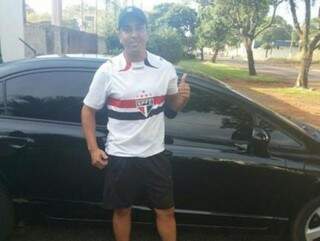 Thiago, que era equipe feminina da AEFA (Associação das Escolinhas de Futebol do Amantino), não resistiu aos ferimentos e morreu no local. (Foto: Arquivo Pessoal)