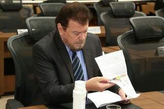 Maurício Picarelli apresentou projeto na Assembleia Legislativa (Foto: Victor Chileno)
