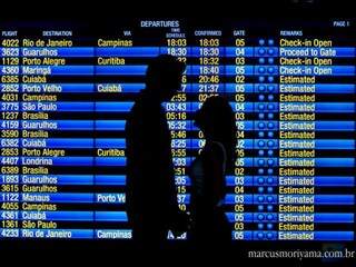 Casal se encontrava mensalmente, entre idas e vindas do aeroporto. (Foto: Marcus Moriyama)