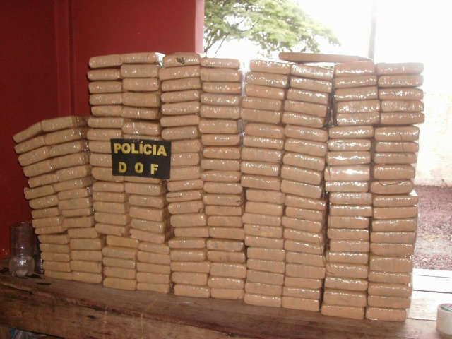  DOF apreende 612 quilos de maconha durante bloqueio na MS-164