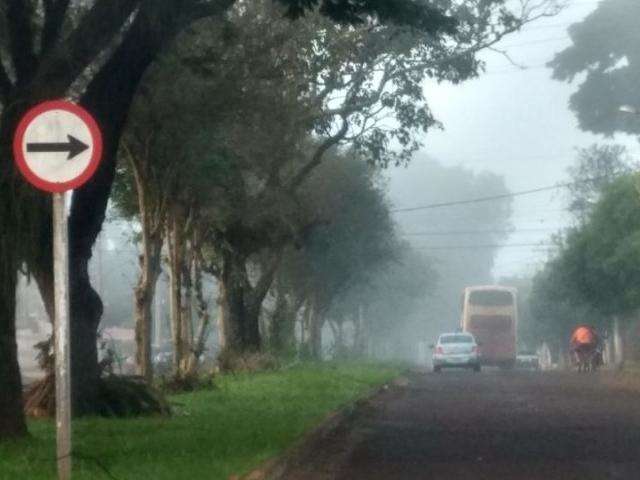 Na regi&atilde;o sul, dia amanhece com neblina e temperatura amena