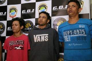 Autores presos pela morte de Fernando Nascimento (Foto: André Bittar)