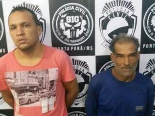 Judson Gonçalves (à esquerda), procurado por dois homicídios na Capital, e Sebastião, procurado pela Justiça de SP (Foto: Divulgação)
