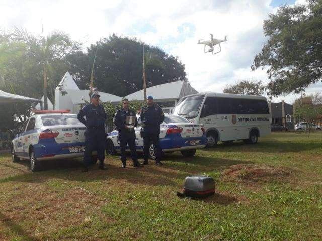 Com licita&ccedil;&atilde;o em andamento, drones v&atilde;o operar 24h para Guarda Municipal