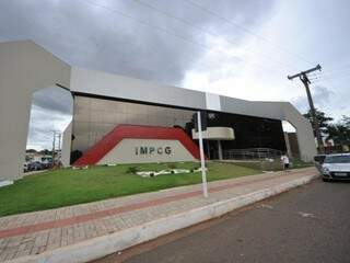 Sede do IMPCG, em Campo Grande. (Foto: Marcelo Calazans/Arquivo).