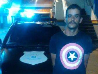 Guarda prende ladr&atilde;o que furtou loja mesmo diante de 11 c&acirc;meras