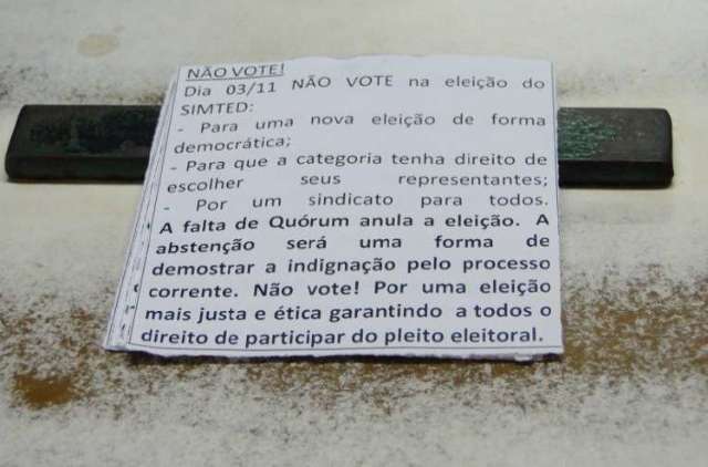 Liminar barra posse e elei&ccedil;&atilde;o de sindicato pode parar no STJ