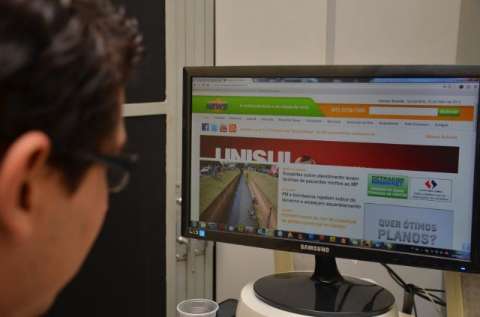 Metade da população de Mato Grosso do Sul têm acesso à internet, aponta IBGE
