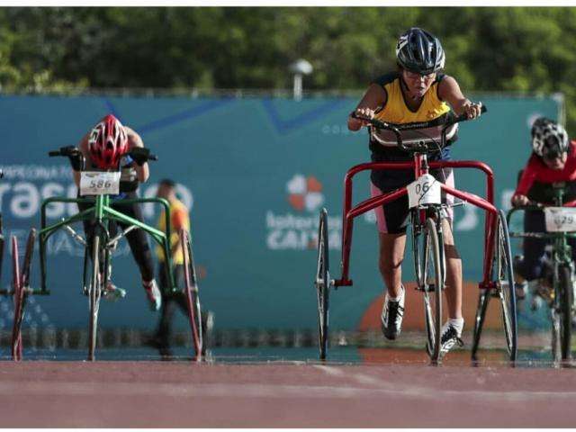 Equipe de MS conquista 9 medalhas no Brasileiro de Atletismo Paral&iacute;mpico