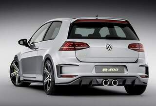 VW apresenta Golf com motor de 400 cv no Salão de Pequim 