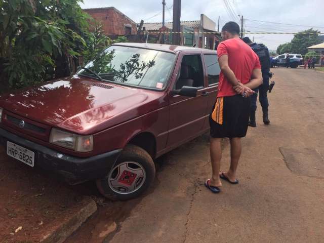Comerciante &eacute; executado a tiros ao deixar oficina mec&acirc;nica na fronteira