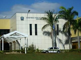 Sede do MPE-MS, em Campo Grande. (Foto: Arquivo)
