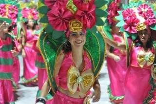 Carnaval da Cidade Branca é considerado o melhor de Mato Grosso do Sul. (Foto: Arquivo/Marlon Ganassin)