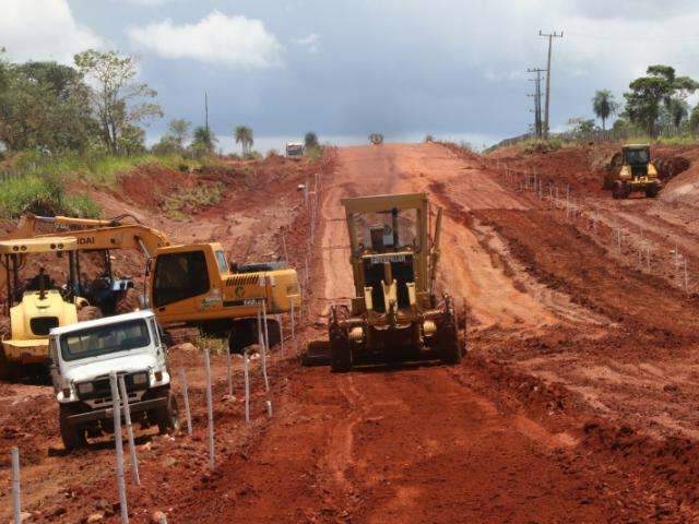 Rota tur&iacute;stica, obra na estrada do Cur&ecirc; deve ficar pronta em agosto