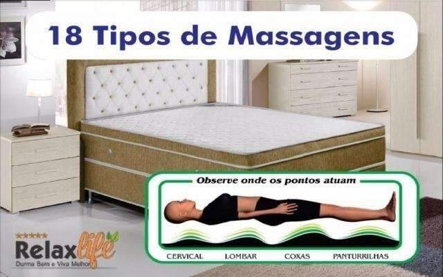 Colchão king massagem por preço de tamanho casal R$ 5.990 por R$ 1.590