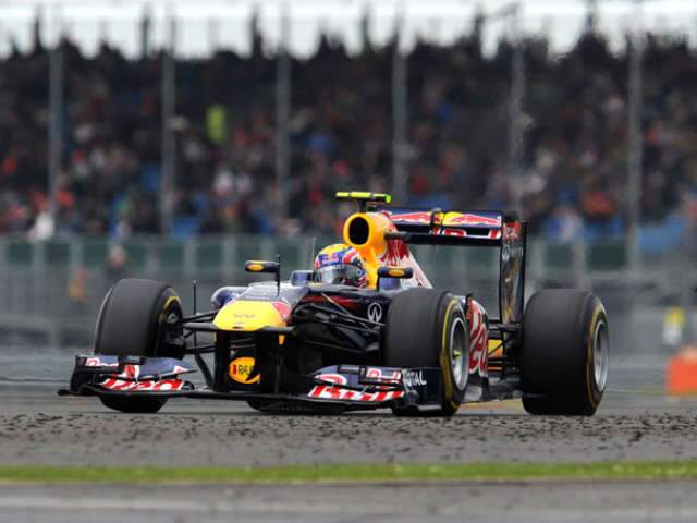  Mark Webber faz melhor tempo e larga na pole no GP de Silverstone
