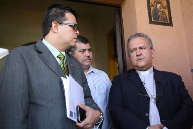 Olarte visita Dom Dimas e promete agilizar recursos para a&ccedil;&otilde;es socias da Igreja