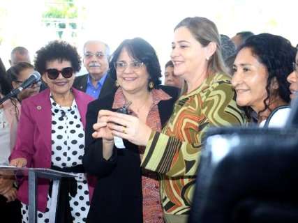 Ministra anuncia novas Casas da Mulher Brasileira, inspiradas em MS