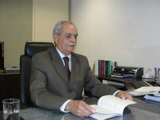 Desembargador Josué de Oliveira, presidente do TRE-MS. (Foto: Edmir Conceição)