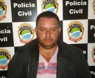 Alessandro Sachetti, foragido da Justiça paulista, foi preso nesta quinta em Ponta Porã (Foto: Porã News)