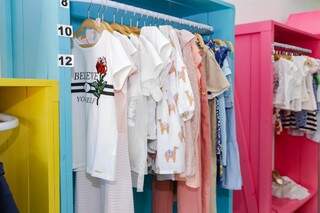 Loja tem coleções para vestir meninos e meninas até os 12 anos. (Foto: Kísie Ainoã)