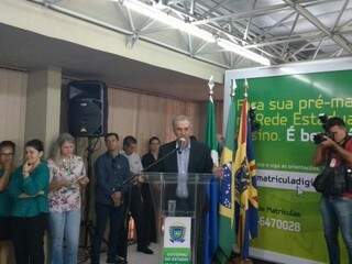 Governador do Estado, Reinaldo Azambuja (PSDB). (Foto: Anahi Zurutuza)