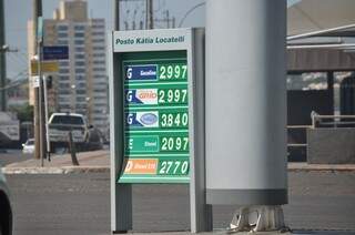 Preço da gasolina pode chegar a R$ 3,04. (Foto: Marcelo Calazans)