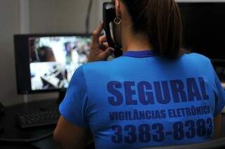 Além de alarme, Segural oferece vigilância 24 horas.
