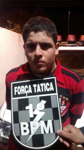 Preso traficante que abastecia bocas de fumo no Jardim Verde Mares 
