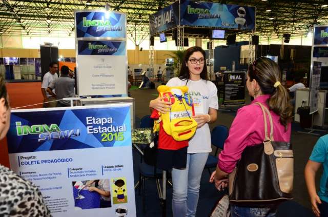 Inova Senai apresenta 16 projetos na Ca&ccedil;a Talentos Expo