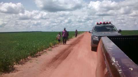 Gerência de fazenda nega ataque a índios e DOF deixa área de conflito