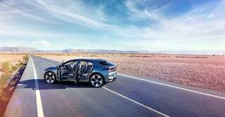 Jaguar divulga imagens do conceito elétrico I-PACE