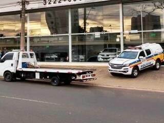 Polícia de Uberlândia comanda operação realizada em dez estados (Foto: Fernanda Vieira/G1MG)