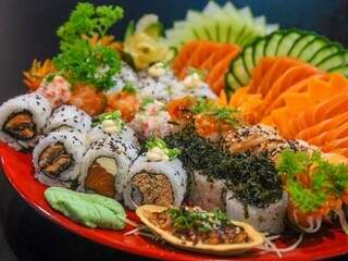 Hondashi Sushi tem do rodízio ao &quot;combinado&quot; de sushis. (Foto: Fernando Antunes)
