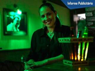 Lucilene Ribeiro Sambatti virou proprietária do bar que frequentava.