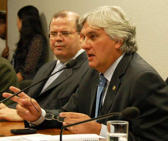  Entrada da ALL no setor da minera&ccedil;&atilde;o &eacute; elogida por Delc&iacute;dio no Senado