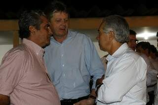 Luciano de Barros ao lado do governador. (Fotos: Chico Ribeiro)