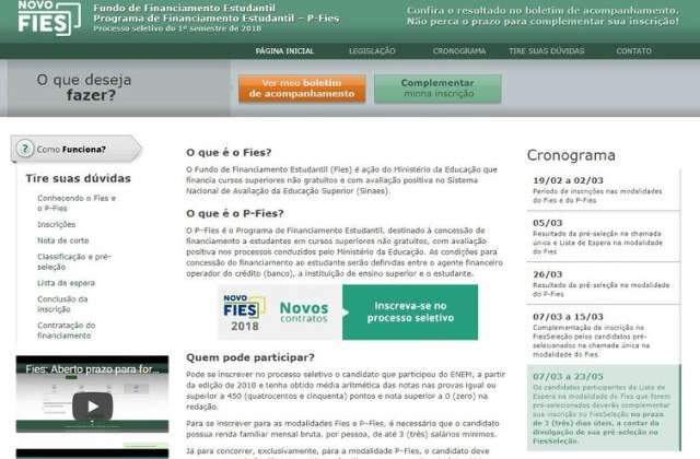 Termina hoje prazo para renovar contratos do Fies