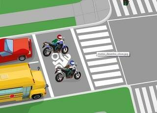 Edil quer faixa exclusiva para motos no trânsito na Capital (Foto: Cleber Gellio)