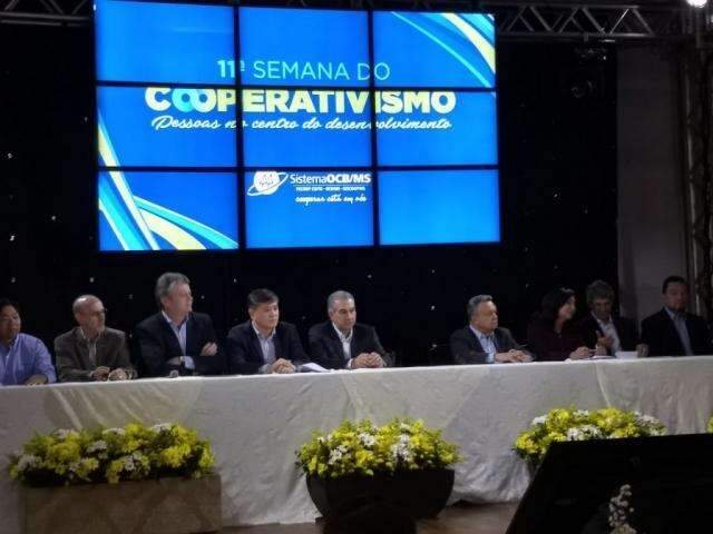Reinaldo destaca cooperativismo como &#039;modelo&#039; de desenvolvimento