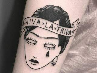 Tatuagem feita no Paraná. (Foto: Acervo Pessoal)