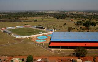 Estádio nas Moreninhas será palco da estreia do Comercial no Estadual. (Foto: Denilson Secreta)
