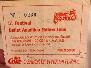 Fátima guarda recordação de 1989, quando levou um time de Campo Grande para um festival no RJ. (Foto: Arquivo Pessoal)