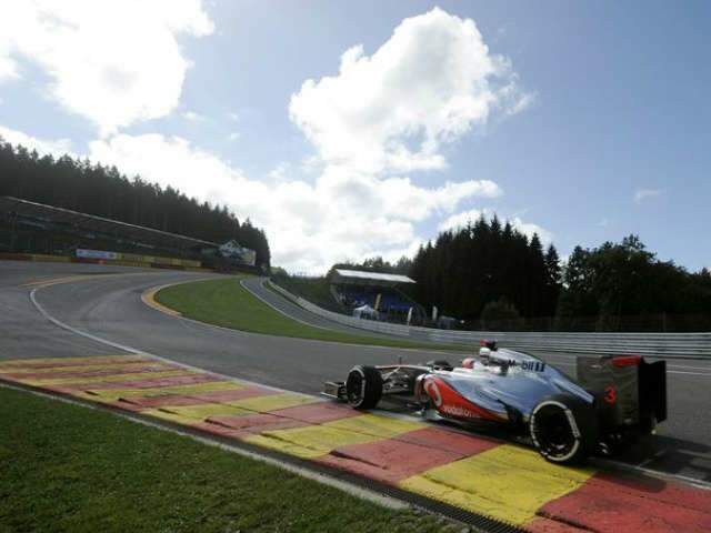  Button conquista pole e Massa larga em 14&ordm; no GP da B&eacute;lgica