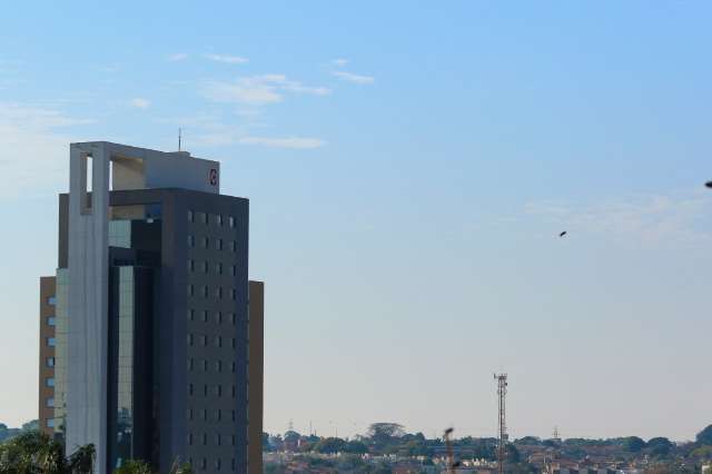 Bloqueio atmosf&eacute;rico mant&eacute;m tempo seco e calor de 38&ordm;C em MS 