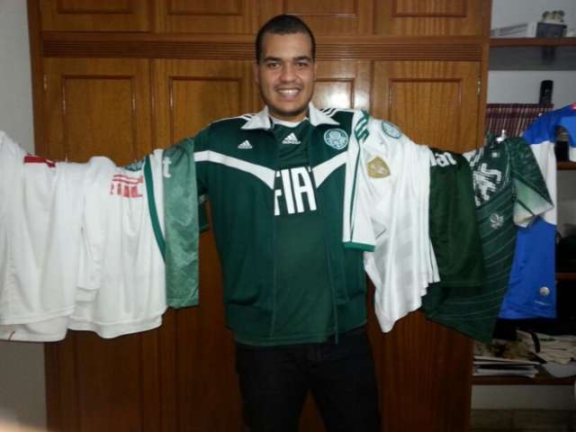 Fan&aacute;ticos demonstram amor pelo Palmeiras e fazem as apostas para o jogo