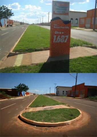  Ap&oacute;s pito virtual, Prefeitura retira placa que atrapalhava deficientes
