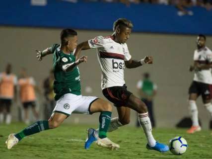 Flamengo abre o placar, mas Goi&aacute;s empata aos 49 minutos de partida 