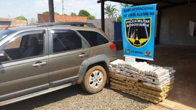 Policiais desconfiam de retorno repentino e apreendem 244 quilos de droga