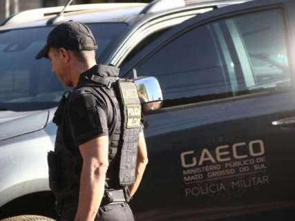 Gaeco faz buscas em 8 endereços em operação contra organização criminosa